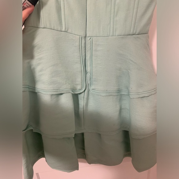 BNWT BCBG Maxazria Jacklyn Dress Opaline Green - Picture 3 of 6